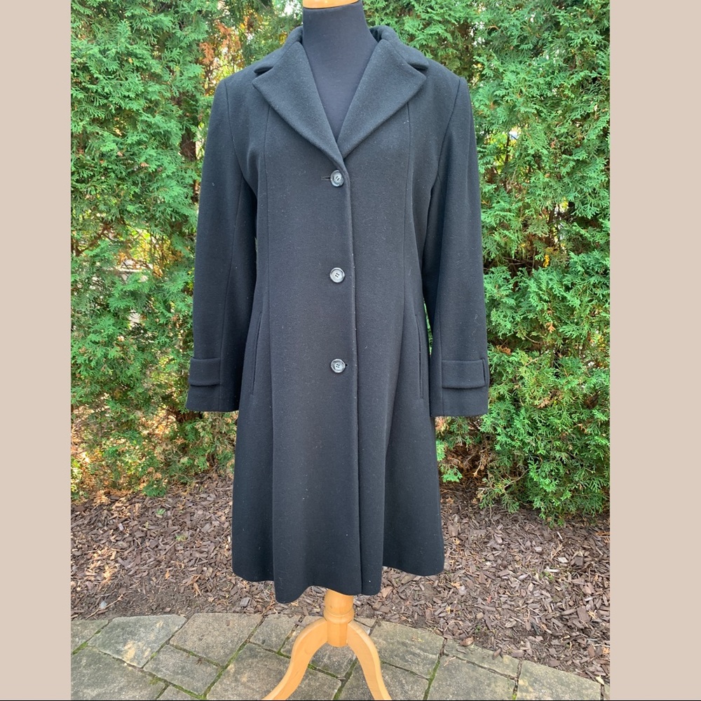 Cashmere wool winter coat